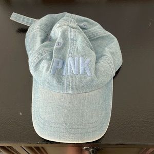 Denim baseball cap